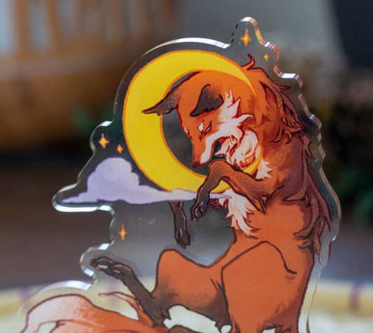 Moon Fox | Standee - Aurigae Art &Illustration