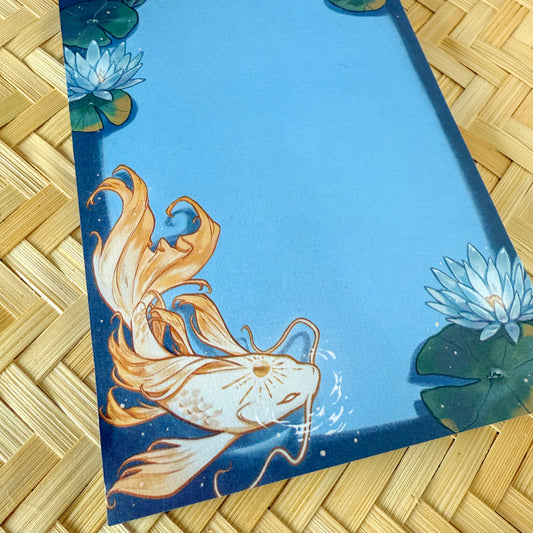 Sun Koi | A6 Notepad - Aurigae Art &Illustration