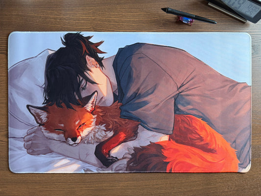 After The Storm 'Naptime' | Mouse Pads / Deskmats - Aurigae Art &Illustration