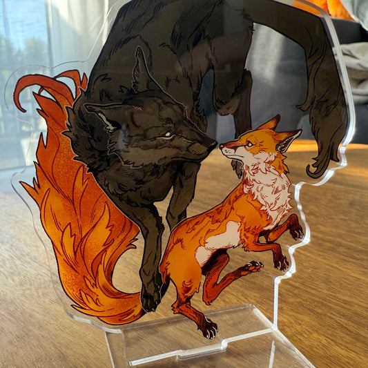 Fox & Wolf | Standee