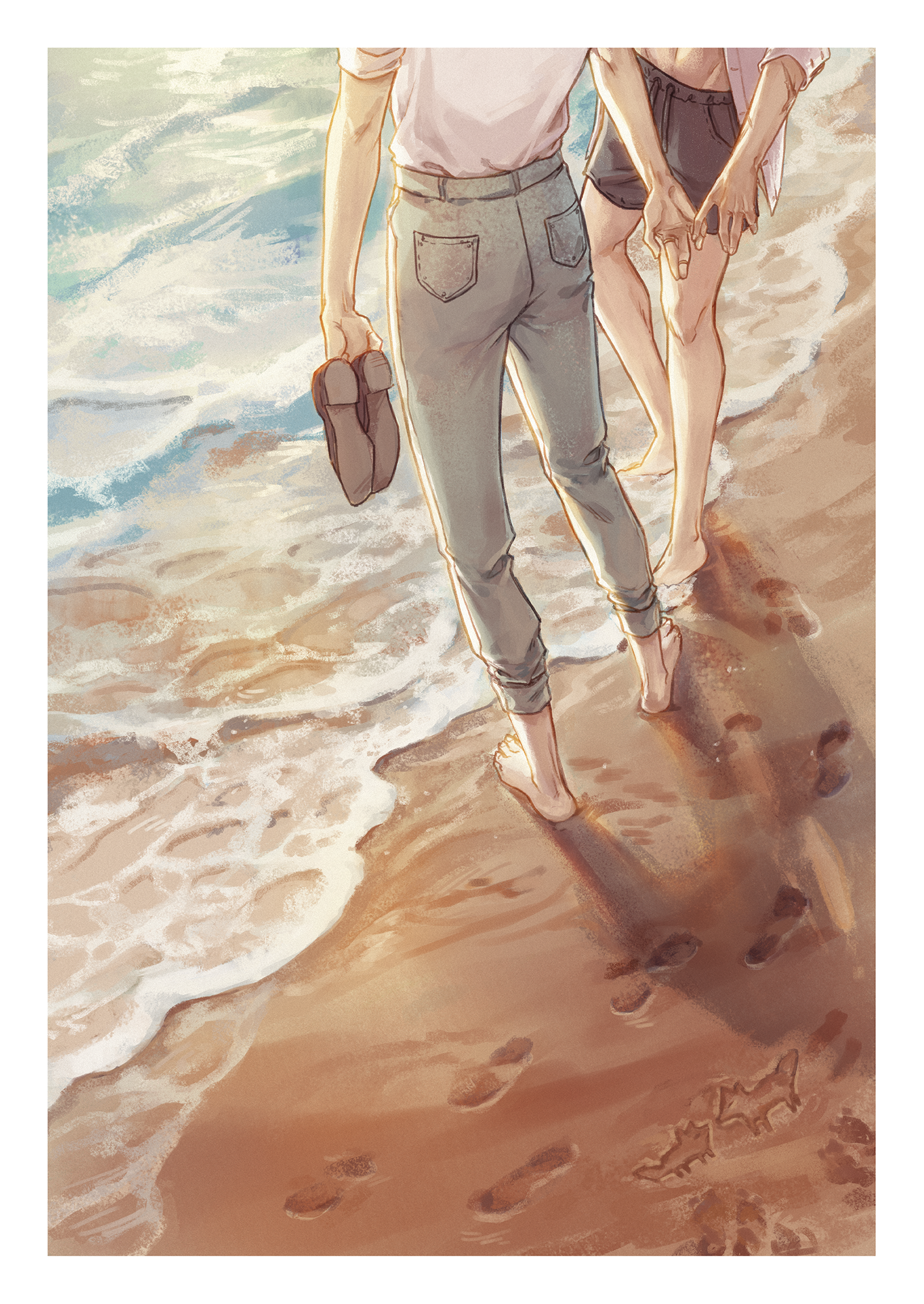 After The Storm Beach | Print - Aurigae Art &Illustration