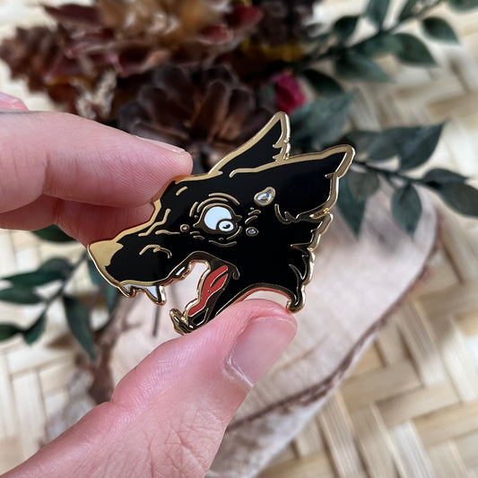 Crywolf | Enamel Pins - Aurigae Art &Illustration
