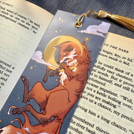 Moon Fox | Bookmark - Aurigae Art &Illustration