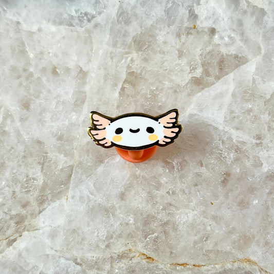 Mini Pins Axolotl | Enamel Pins - Aurigae Art &Illustration