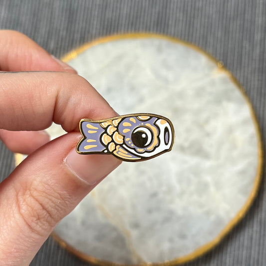 Mini Pins Koinobori | Enamel Pins - Aurigae Art &Illustration