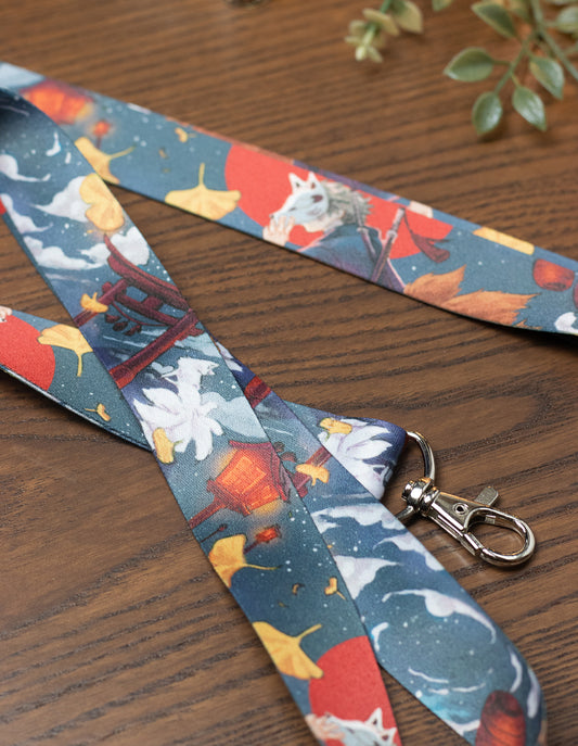 Kitsune | Lanyards - Aurigae Art &Illustration