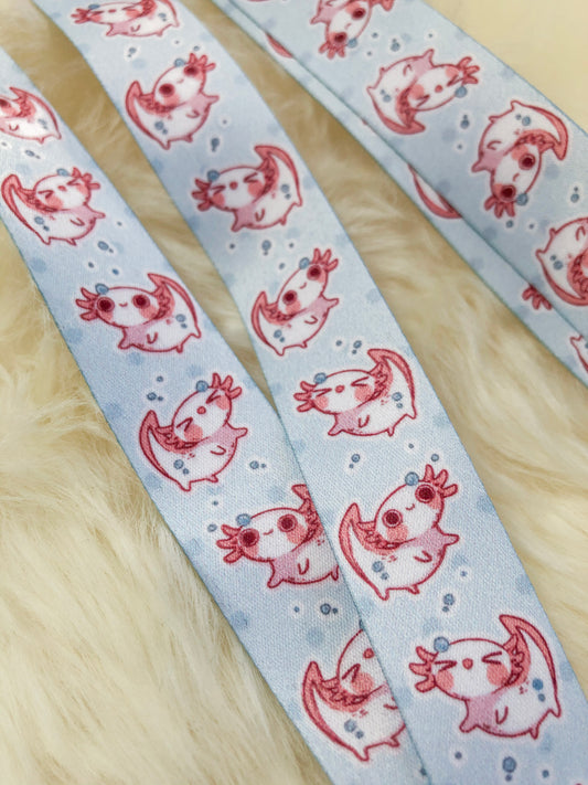 So many Axolotl | Lanyards - Aurigae Art &Illustration