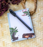 Load image into Gallery viewer, Axolotl | A6 Notepad - Aurigae Art &amp;Illustration
