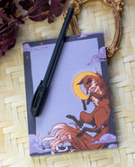 Load image into Gallery viewer, Moon Fox | A6 Notepad - Aurigae Art &amp;Illustration
