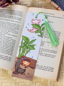 Axolotl | Bookmark - Aurigae Art &Illustration