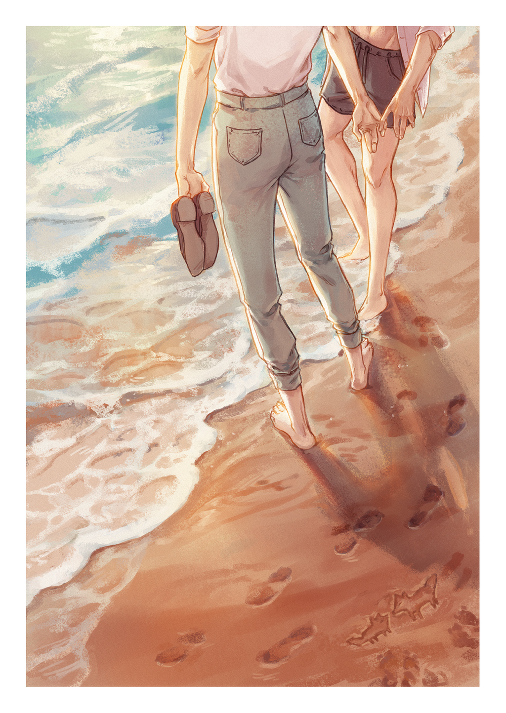After The Storm Beach | Print - Aurigae Art &Illustration