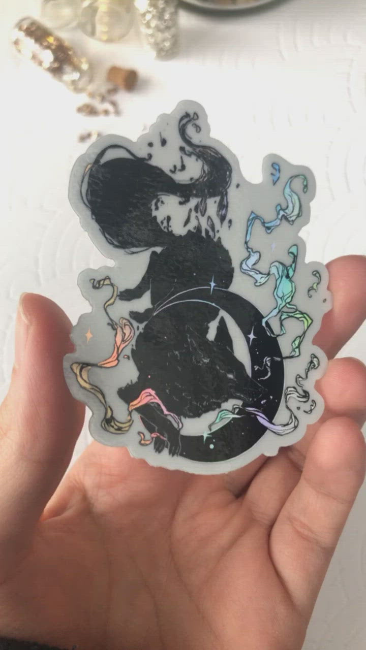 Holographic Foxes | Stickers