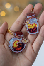 Load image into Gallery viewer, Moon and Star Potion | Charms - Aurigae Art &amp;Illustration
