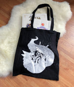 Load image into Gallery viewer, Suneater | Tote Bag - Aurigae Art &amp;Illustration
