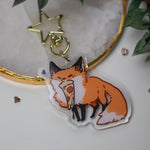 Load image into Gallery viewer, Pizza Fox | Charms - Aurigae Art &amp;Illustration
