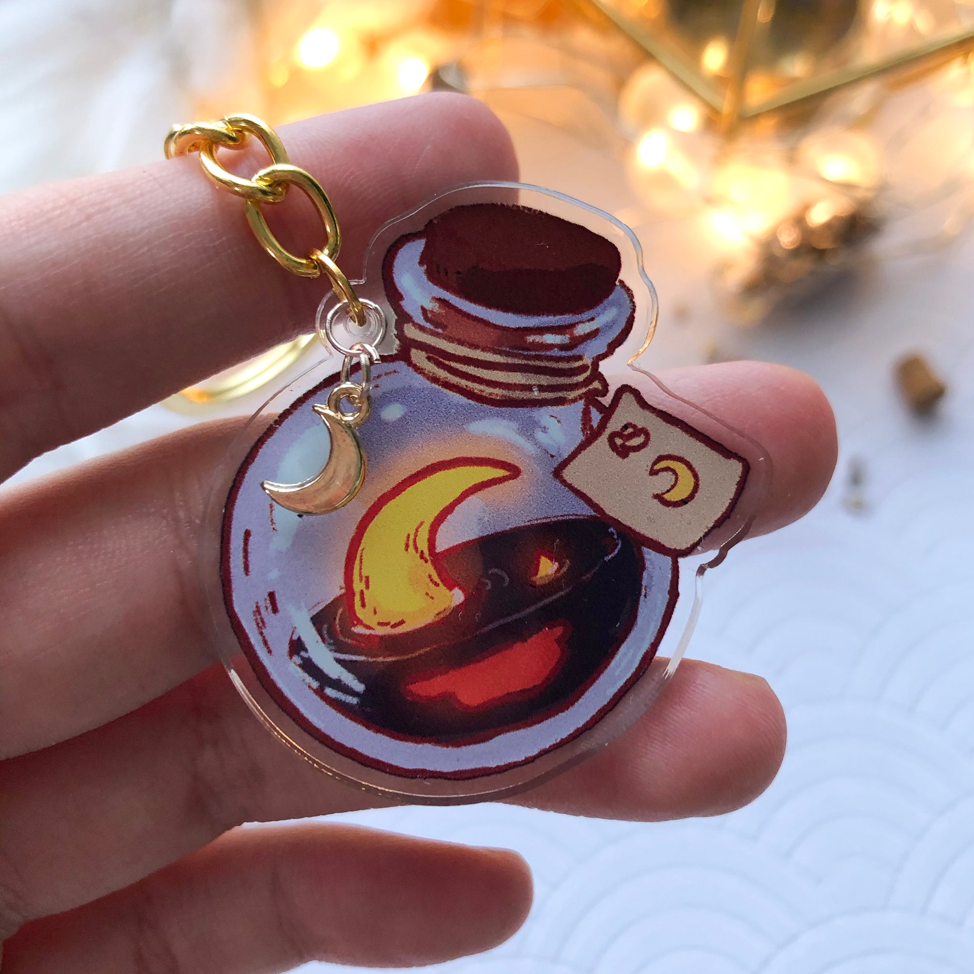 Moon and Star Potion | Charms - Aurigae Art &Illustration
