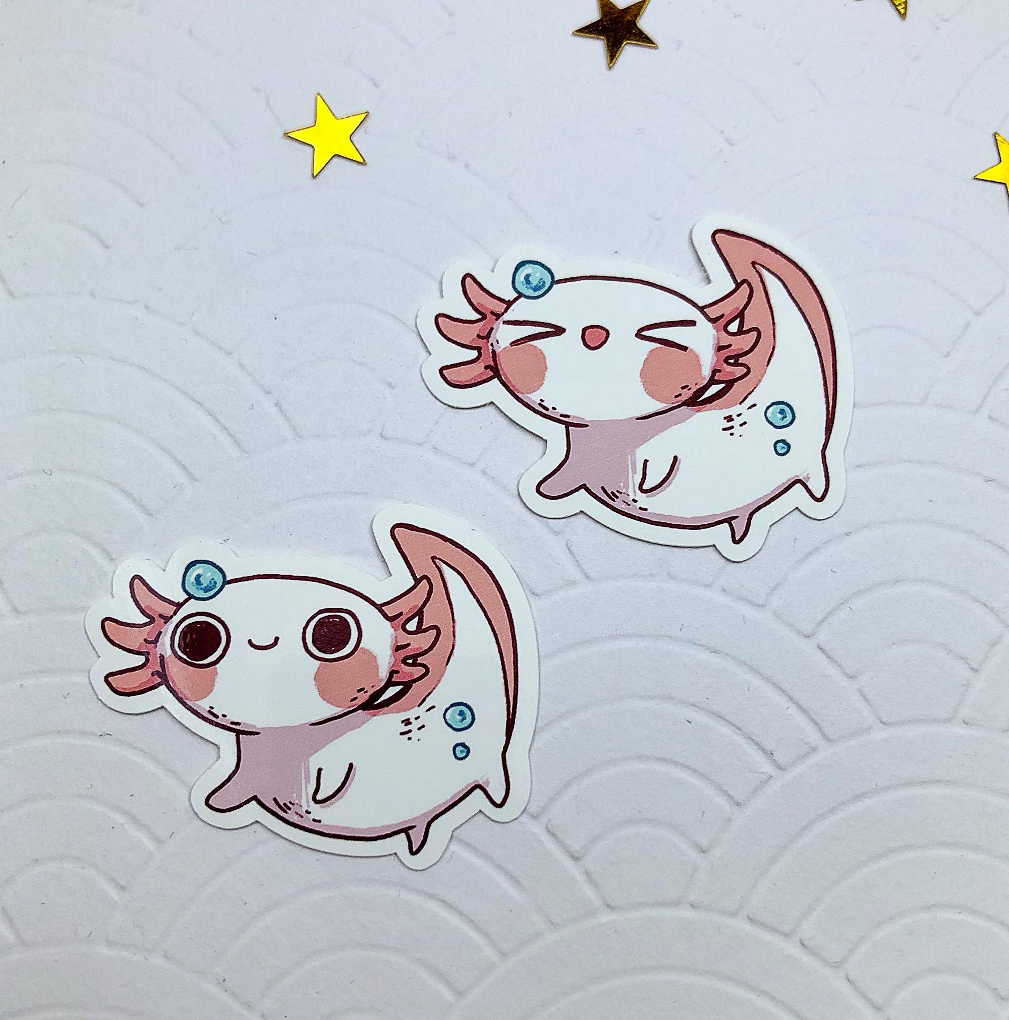Axolotl | Stickers - Aurigae Art &Illustration